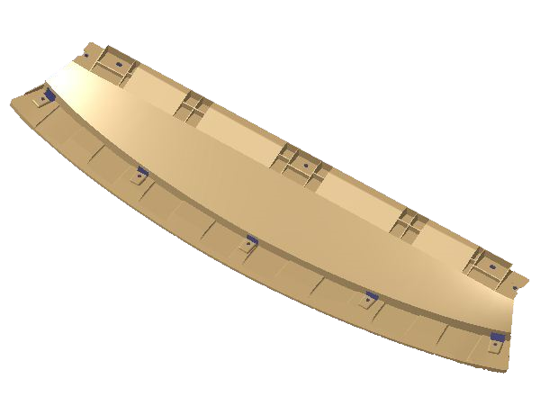 J60-2803525 آب گير زير سپر جلوARIZO,ARRIZO5 - Image 1